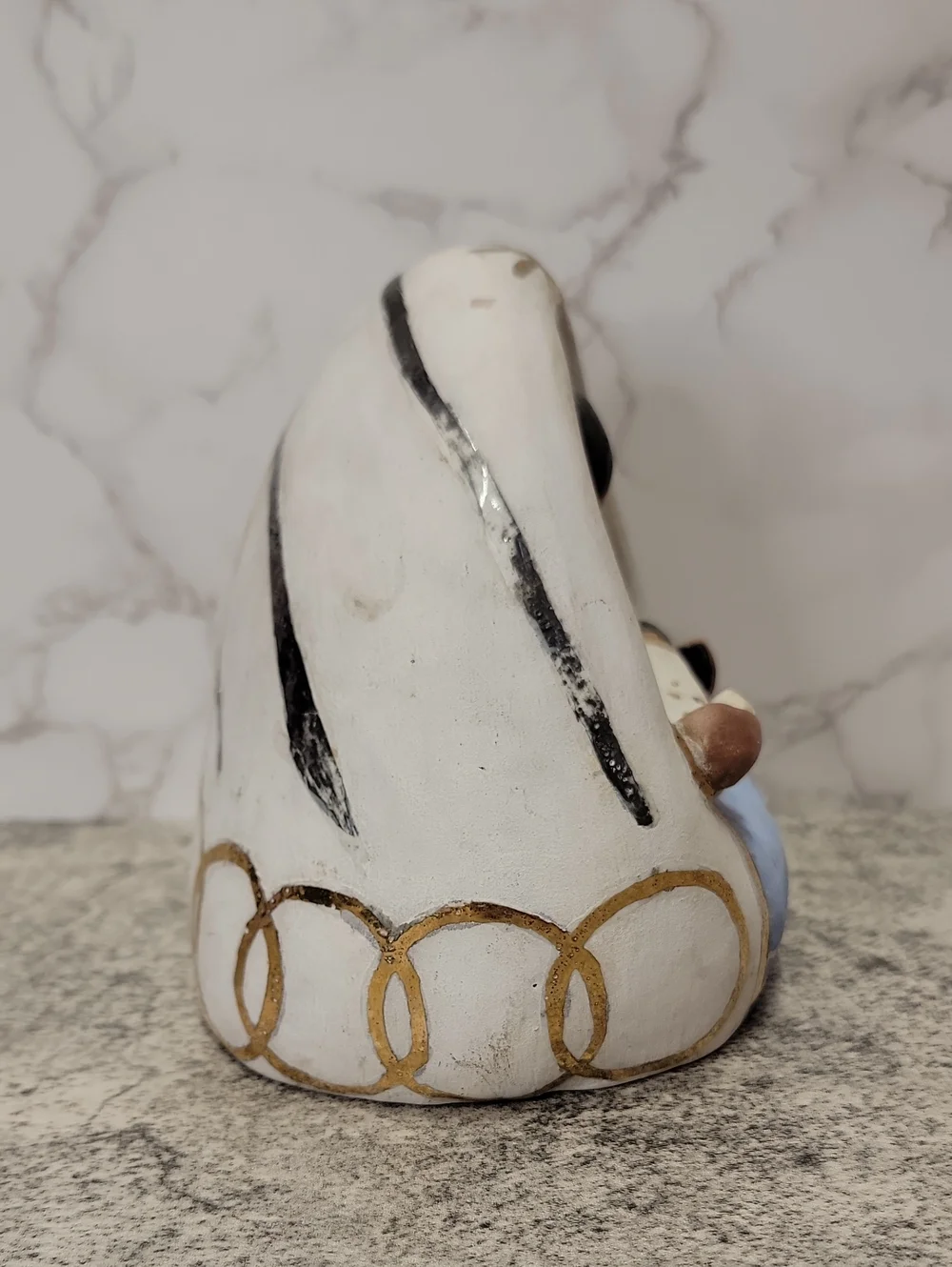 Handmade vintage hand